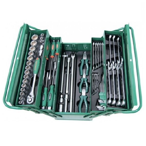 Универсальный набор инструмента в ящике 62 предмета JONNESWAY C-3DH262